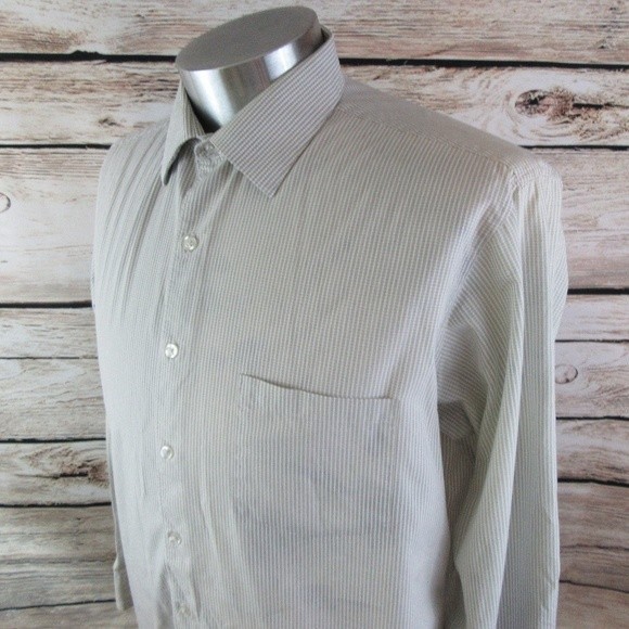 Alfani Fitted Men's 16-1/2 36/37 Dress Shirt - Picture 5 of 6